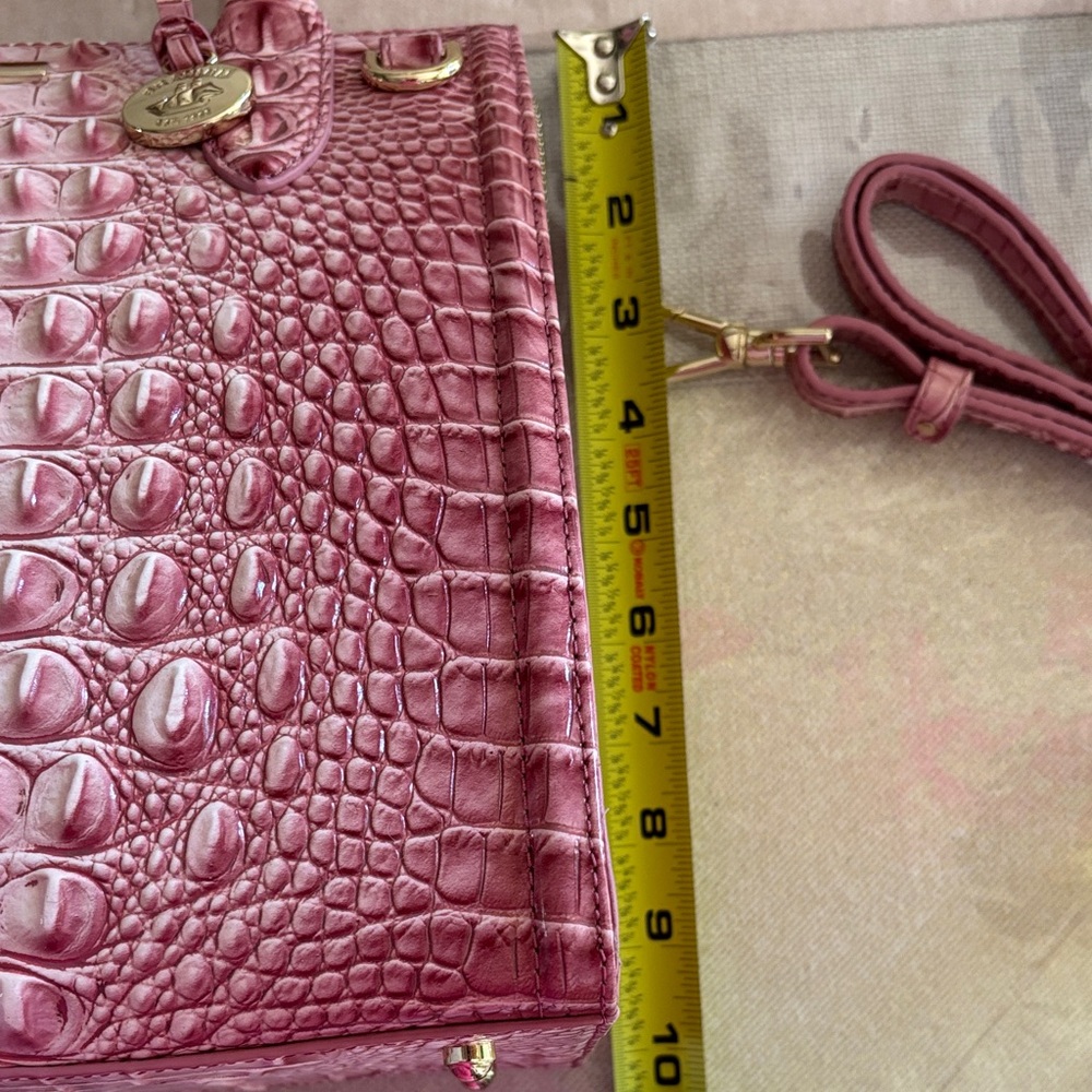 Brahmin Small Caroline Believe Ombré Melbourne Genuine Leather - Picture 13 of 14